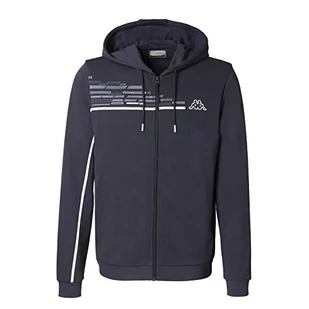 Kappa Męska bluza Gadios Graphik, niebieska, XL - Bluzy męskie - miniaturka - grafika 1