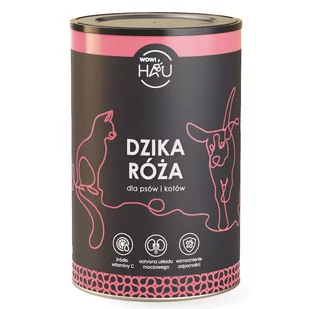 WOW! HAU Dzika róża 200g DLA PSA I KOTA - Suplementy i witaminy dla psów - miniaturka - grafika 1