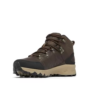 Columbia Damskie buty trekkingowe Peakfreak Ii Mid Outdry ze skóry, Cordovan Black, 36 EU - Buty trekkingowe damskie - miniaturka - grafika 1