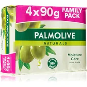 Mydła - Palmolive Naturals Milk & Olive mydło w kostce 4x90 g - miniaturka - grafika 1