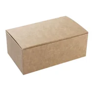 Opakowania gastronomiczne - Pudełko na kurczaka 160x100x60mm kraft 100 szt - miniaturka - grafika 1