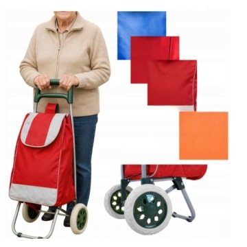 Wózek Zakupowy Torba Na Zakupy Wózek Na Kółkach Z Uchwytem Dla Seniora