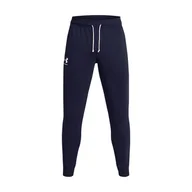 Spodnie sportowe męskie - Męskie Spodnie UNDER ARMOUR UA RIVAL TERRY JOGGER 1380843-410 – Granatowy - miniaturka - grafika 1