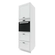Meble kuchenne - Trento Słupek D14/Ru/2M 356 Biały Mat - miniaturka - grafika 1