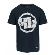 Odzież taktyczna i umundurowanie - Koszulka PITBULL Middle Weight 170 Basic Scratch '25 - Navy  XL - miniaturka - grafika 1