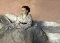 Plakaty - Galeria Plakatu, Plakat, Madame René De Gas, Edgar Degas, 100x70 cm - miniaturka - grafika 1