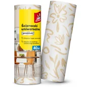 Ściereczki, gąbki, czyściki - Premium ściereczki uniwersalne na rolce Jan Niezbędny 40 szt. - miniaturka - grafika 1