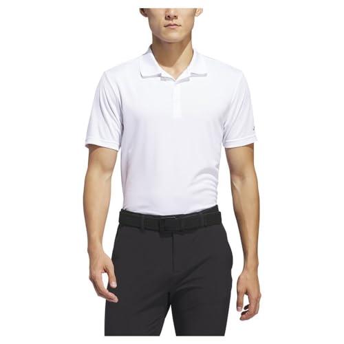 ADIDAS [Męska męska koszulka polo CORE Performance PRIMEGREEN 4066758723369 biała, biały, S