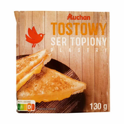 Sery - Auchan - Ser topiony Tostowy plastry - miniaturka - grafika 1