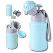 Nocniki - NOCNIK PODRÓŻNY DLA DZIECI PRZENOŚNY TURYSTYCZNY PISUAR MINI TOALETA [DG-NC2-NB] - miniaturka - grafika 1