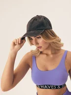 Czapki i chusty sportowe męskie - Czapka z daszkiem Peaky Bloovii czarny ONE - miniaturka - grafika 1