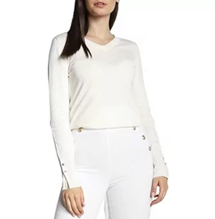 Guess sweter damski gena, biały, S - Swetry damskie - miniaturka - grafika 1