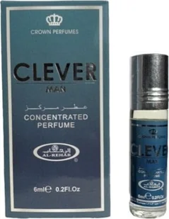 Al-Rehab Clever Man Olejek perfumowany 6 ml - Wody i perfumy męskie - miniaturka - grafika 1