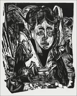 Plakaty - Girl Dreaming, Ernst Ludwig Kirchner - plakat 50x70 cm - miniaturka - grafika 1