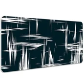 Podkładki na biurko - Podkładka na biurko Białe rysy 100x50 cm - miniaturka - grafika 1