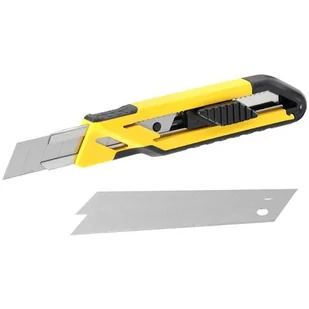 Stanley NÓŻ PLASTIKOWY Z 3 OSTRZAMI TPR 18MM S/10-266-0 [12889227] - Nożyce i noże - miniaturka - grafika 1