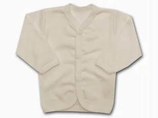 KAFTAN kaftanik 50 KOSZULKA rozpinana dla noworodka bawełna ANTYALERGICZNA - Kaftaniki dla niemowląt - miniaturka - grafika 1
