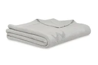 Koce i narzuty dla dzieci - Kocyk bambusowy 80x100 Thai szary jasny BabyMatex - miniaturka - grafika 1