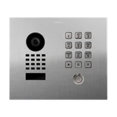Wideodomofony - Wideodomofon IP DoorBird D1101KH CLASSIC szczotkowana stal nierdzewna V2A (montaż podtynkowy) - miniaturka - grafika 1