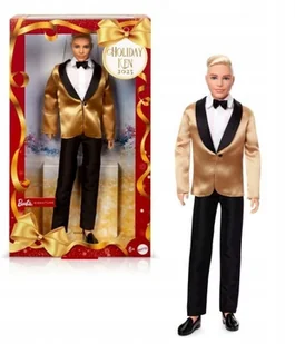 Barbie Ken Holiday kolekcjinerska 2025 - Lalki dla dziewczynek - miniaturka - grafika 1