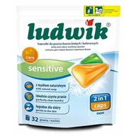 Środki do prania - Ludwik Kapsułki do prania tkanin białych i kolorowych Sensitive 2 in 1 caps 32 szt > PROMOCJE NEORATY SZYBKA WYSYŁKA OD 99 ZŁ! - miniaturka - grafika 1