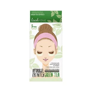 Look At Me, Hydrogel Eye Patch Green Tea, Płatki Pod Oczy Z Zieloną Herbatą, 10 Szt. - Kosmetyki pod oczy - miniaturka - grafika 1