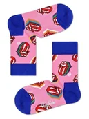 Skarpetki damskie - Happy Socks Skarpety "Rolling Stones Candy Kiss" w kolorze granatowo-jasnoróżowym - miniaturka - grafika 1