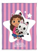 Koce - Koc polarowy pled Koci Domek Gabi Pled Gaby Lekki Ciepły GABBY'S DOLLHOUSE - miniaturka - grafika 1