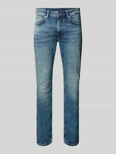 Jeansy o kroju tapered fit z mieszanki bawełny model ‘STANLEY’ - Spodnie męskie - miniaturka - grafika 1