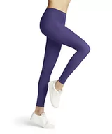 Legginsy - FALKE Kobiety Legginsy Pure Matt 50 DEN W LE Półprzezroczyste 50 Den Trwałe półprzezroczyste jednokolorowe 1 Sztuka, Fioletowy (Rich Purple 8305), S - miniaturka - grafika 1