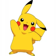 Naklejki na ścianę - Naklejka Uv Wypukła Ozdobna DTF UV Aplikacja Pikachu #6 - miniaturka - grafika 1