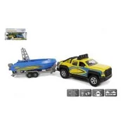 Samochody i pojazdy dla dzieci - Auto z łodzią, światło, dźwięk 510217 - miniaturka - grafika 1