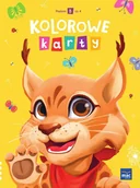 Edukacja przedszkolna - Kolorowe karty. Poziom B. Karty pracy. Część 4 - miniaturka - grafika 1