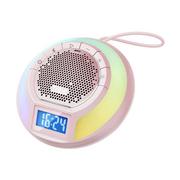 Głośniki i kolumny - Głośnik prysznicowy Tribit Bluetooth AquaEase BTS11 (różowy) - miniaturka - grafika 1