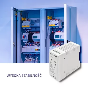 Qoltec Zasilacz Na Szynę Din 60W 12V 5A Biały Slim - Pozostałe akcesoria sieciowe - miniaturka - grafika 3