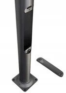 Lampy ogrodowe - SŁUP OŚWIETLENIOWY ALUMINIOWY LATARNIA MASZT SAL-4 anodowany inox C45 - miniaturka - grafika 1