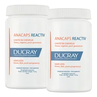 Włosy, skóra, paznokcie - Zestaw Ducray Anacaps Reactiv, 2 x 30 kapsułek - miniaturka - grafika 1