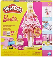 Lalki dla dziewczynek - Play-Doh Barbie Designer Fashion Show - miniaturka - grafika 1