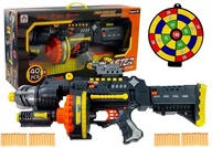 Zabawki militarne - Import LEANToys Karabin Pistolet na Strzałki Piankowe z Tarczą LT5087-0 - miniaturka - grafika 1