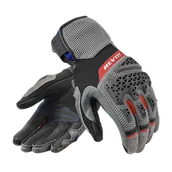 Rękawice motocyklowe - Rękawice Motocyklowe REV'IT! Sand 5 Damskie Szary/CzerwonyXL - miniaturka - grafika 1