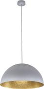 Lampy sufitowe - Sigma SFERA 50 Szary/złoty 1 zwis - Żyrandol/lampa wisząca 1x E27 (max 60W) 3014 (30141) - miniaturka - grafika 1