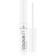 Eyelinery - Essence Colour It! eyeliner w płynie 02 White 3ml - miniaturka - grafika 1
