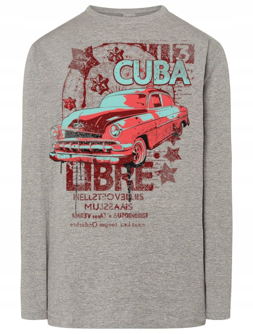 Longsleeve męski nadruk Cuba Libre Rozm.M