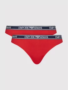Majtki damskie - Emporio Armani Underwear Komplet 2 par fig brazylijskich 163337 2R227 04574 Czerwony - grafika 1