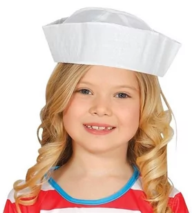 Czapka majtka, biała - Dodatki do strojów karnawałowych - miniaturka - grafika 1