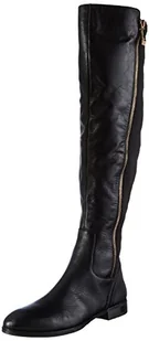 Aldo Dyna damskie kozaki z krótką cholewką, czarny - Schwarz Black Leather 97-41 EU - Kozaki damskie - miniaturka - grafika 1