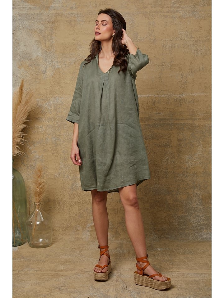 Joséfine Lniana sukienka 