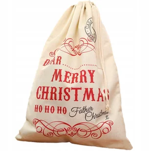 DUŻY WOREK NA PREZENTY DLA MIKOŁAJA ŚWIĘTA Z9_4 - Ozdoby bożonarodzeniowe - miniaturka - grafika 1