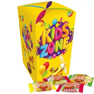 Kartonik prezentowy na Dzień Dziecka z galaretkami Fresh Fruity Wawel 500g - Zestawy upominkowe - miniaturka - grafika 1