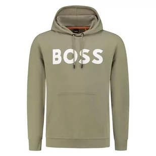 BOSS WebasicHood męska bluza z kapturem, Light/Pastel Green336, XXL - Bluzy męskie - miniaturka - grafika 1